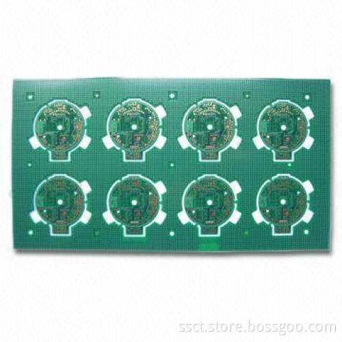 Laser Blind Via Board with Four Layers, Made of FR-4 with ENIG Surface Finish